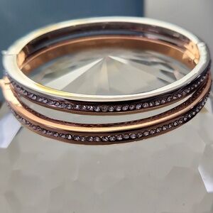 Kate Spade - Set of 2 Crystal Bangles